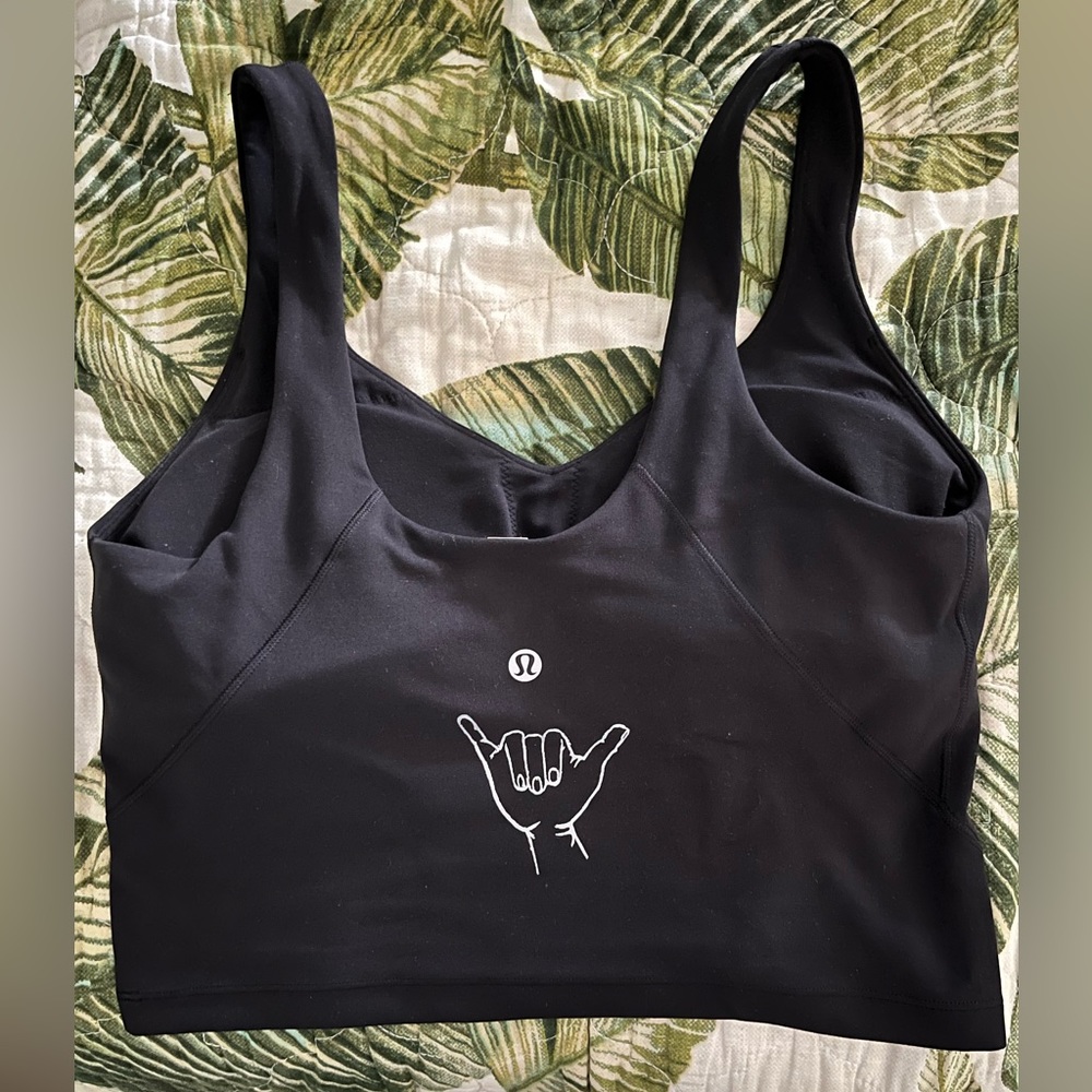 Lululemon Aloha Align Tank Hawaii Shaka Align Bra